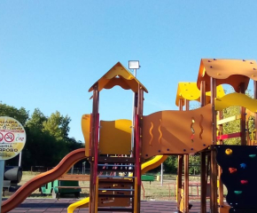 В село Мамарчево продължава изграждането на мултифункционална детска площадка